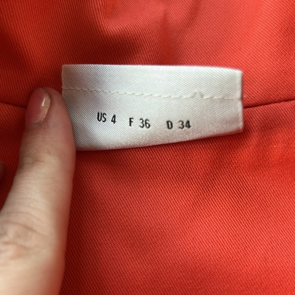 Akris Punto Coral Mock Neck Zip Up Jacket Size 4 - Picture 3 of 5